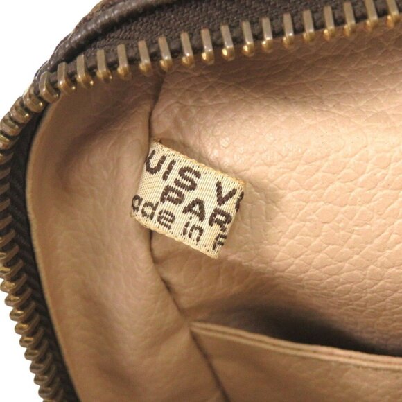 LOUIS VUITTON Brown Monogram Pouch - Picture 8 of 11